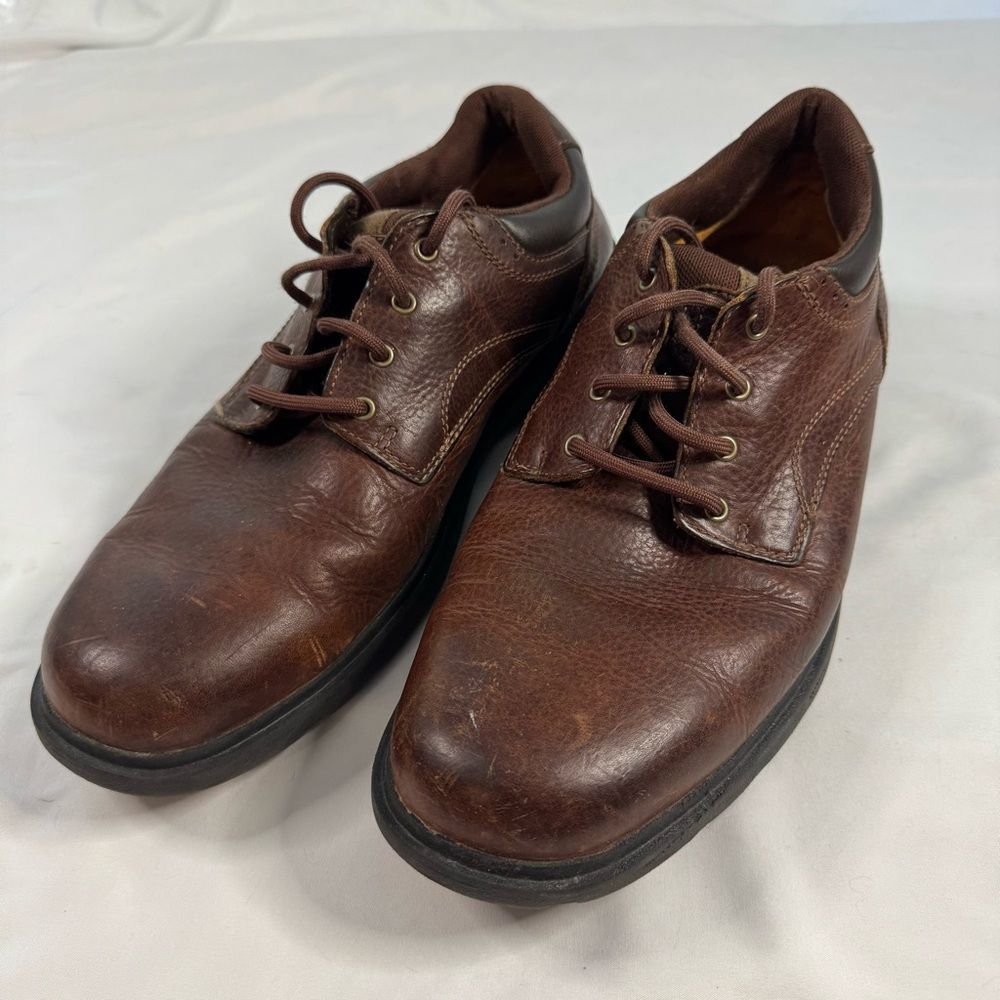 Timberland Earthkeepers Richmont PTO Mens Brown Leather Shoe #5127A Size 10